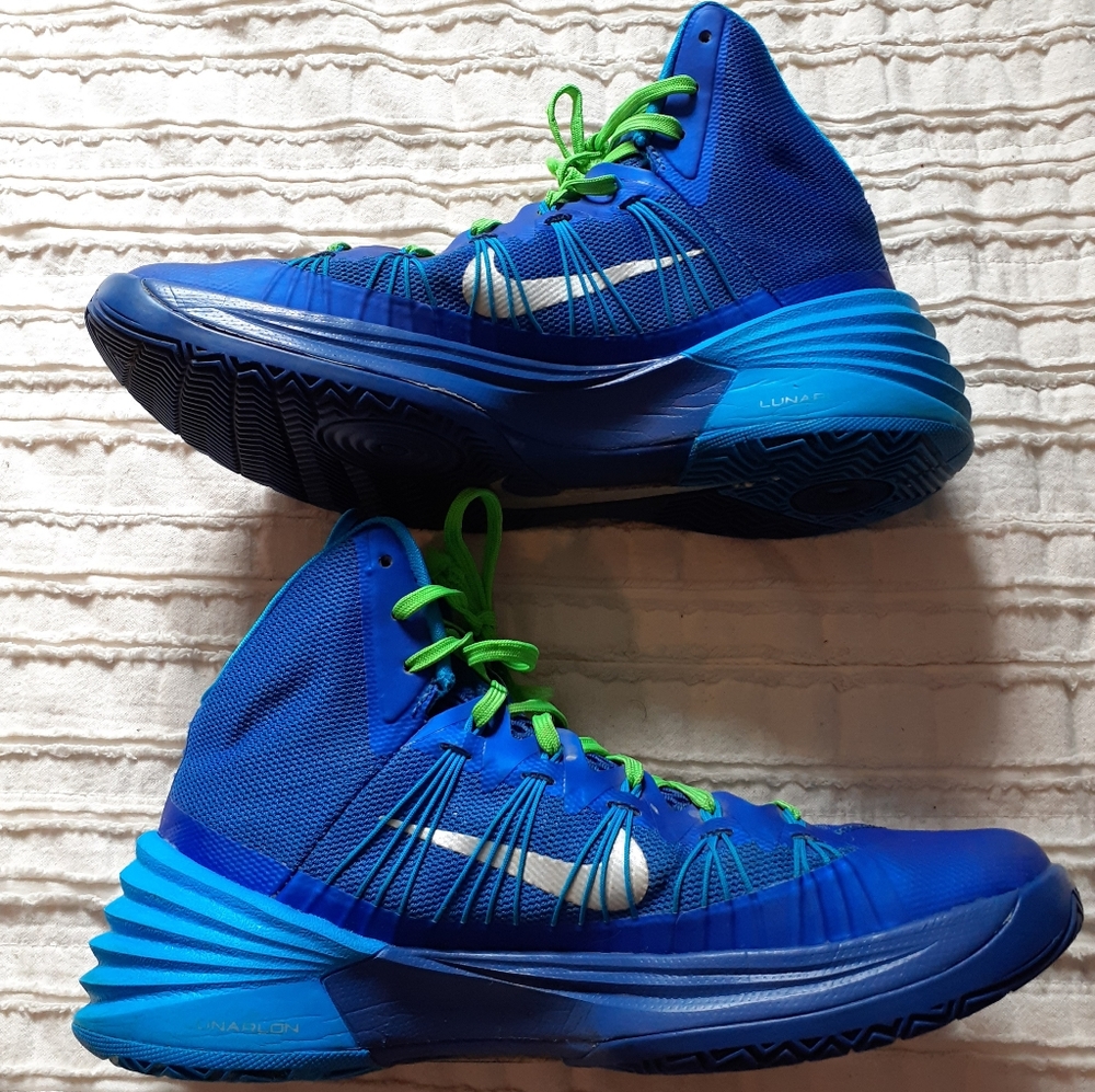 Nike Lunarlon Hyperdunk Basketball Teal Blue